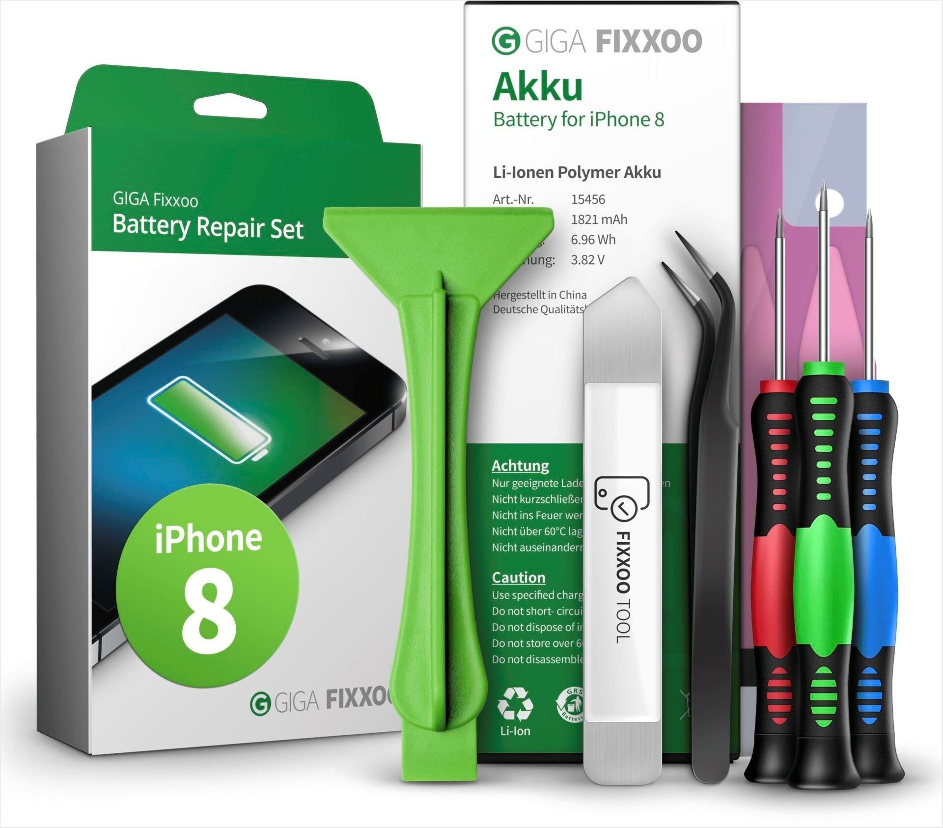 Kit de înlocuire baterie Giga Fixxoo iPhone 8 (15798)