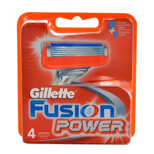 Cartușe Gillette Fusion Power Razor 4 buc,Lame de rezervă,Pentru bărbați