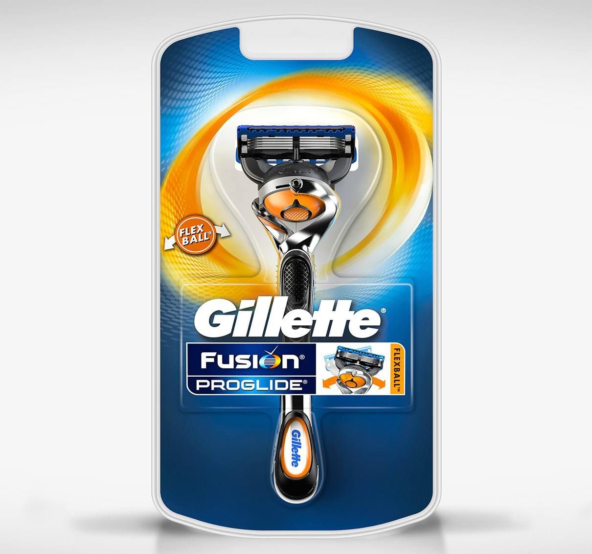 Aparat de ras Gillette Fusion Proglide Flexball + 1 cartus,pentru barbati