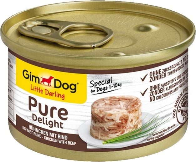 Gimdog Little Darling Pure Delight - pui cu carne de vită