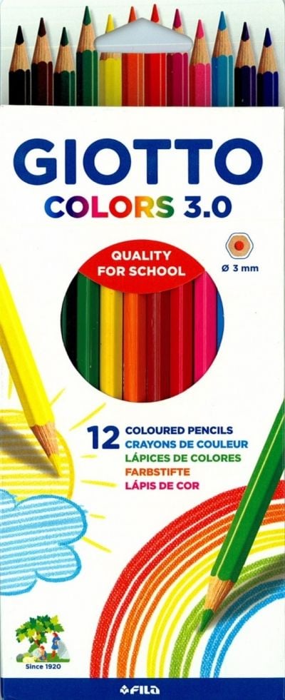 Giotto Crayons Colors 3.0 12 culori (273992)
