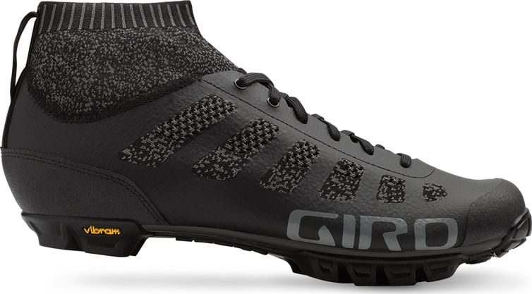 Pantofi pentru bărbați Knit Empire VR70 negru cărbune din lemn r. 45