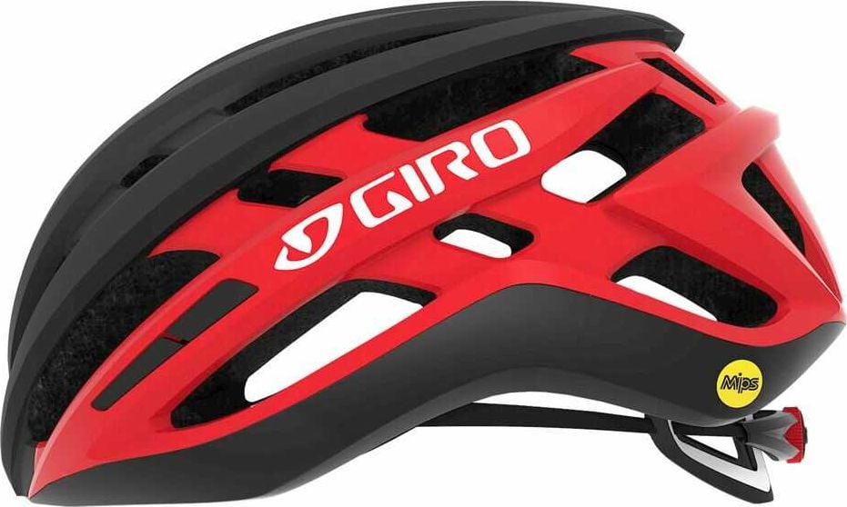 Pánská cyklistická helma Giro Agilis MIPS Matte Black/Bright Red M(55-59cm)