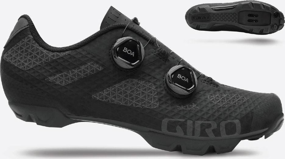Giro Pantofi bărbați GIRO SECTOR negru dark shadow mărimea 44 (NOU)