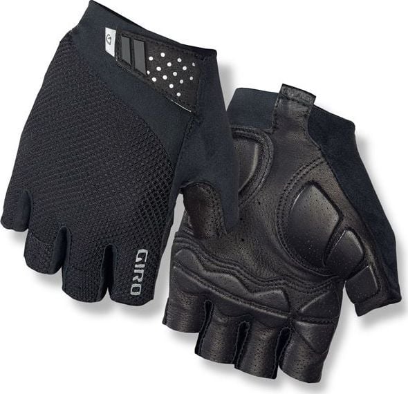 Mănuși pentru bărbați Giro GIRO MONACO II GEL cu degetul scurt de culoare neagră S (circumferința palmei 178-203 mm / lungimea palmei 175-180 mm) (NOU)