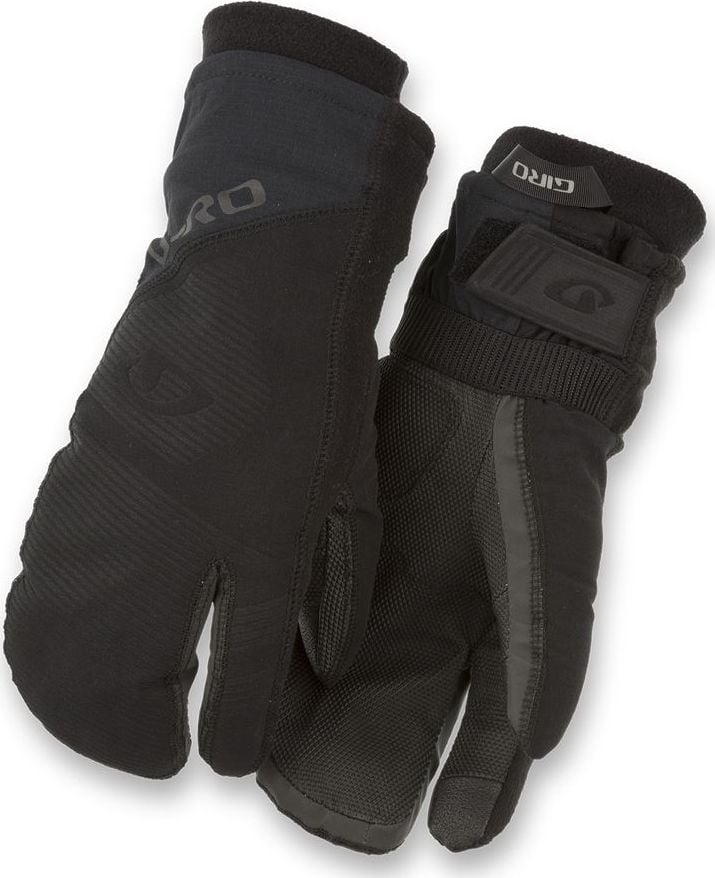 Mănuși de iarnă Giro GIRO 100 PROOF cu degetul lung, mărimea neagră XS (circumferința mâinii până la 178 mm / lungimea mâinii până la 174 mm) (NOU)