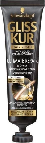 Gliss Kur Plaukų kaukė pažeistiems plaukams Schwarzkopf Gliss Kur Ultimate Repair SOS Therapy 20 ml