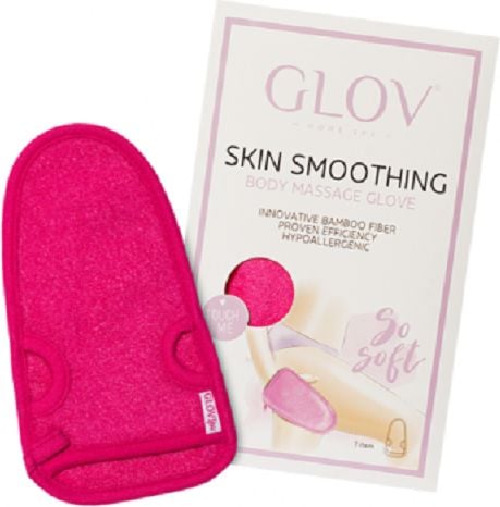 Glov Skin Smoothing Body Massage Glove Pink