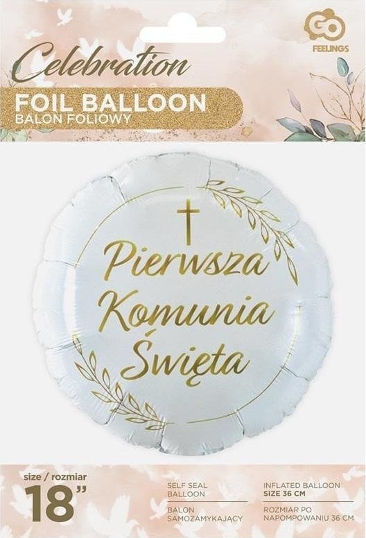 Balon din folie GoDan Ronda Prima Împărtășanie