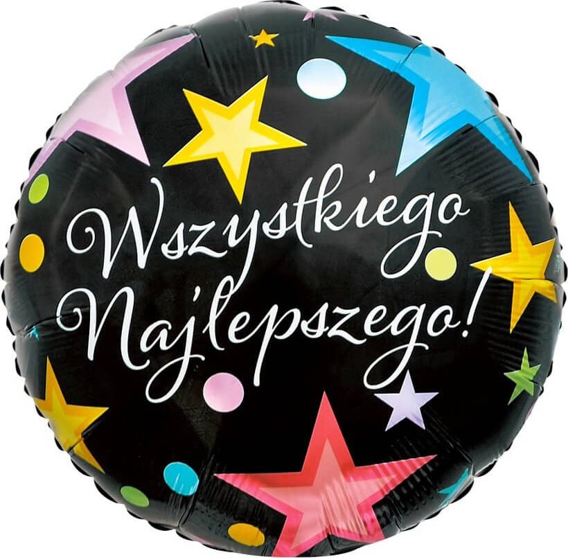 GoDan Foil Ballon La mulți ani! - 46 cm - 1 buc universal