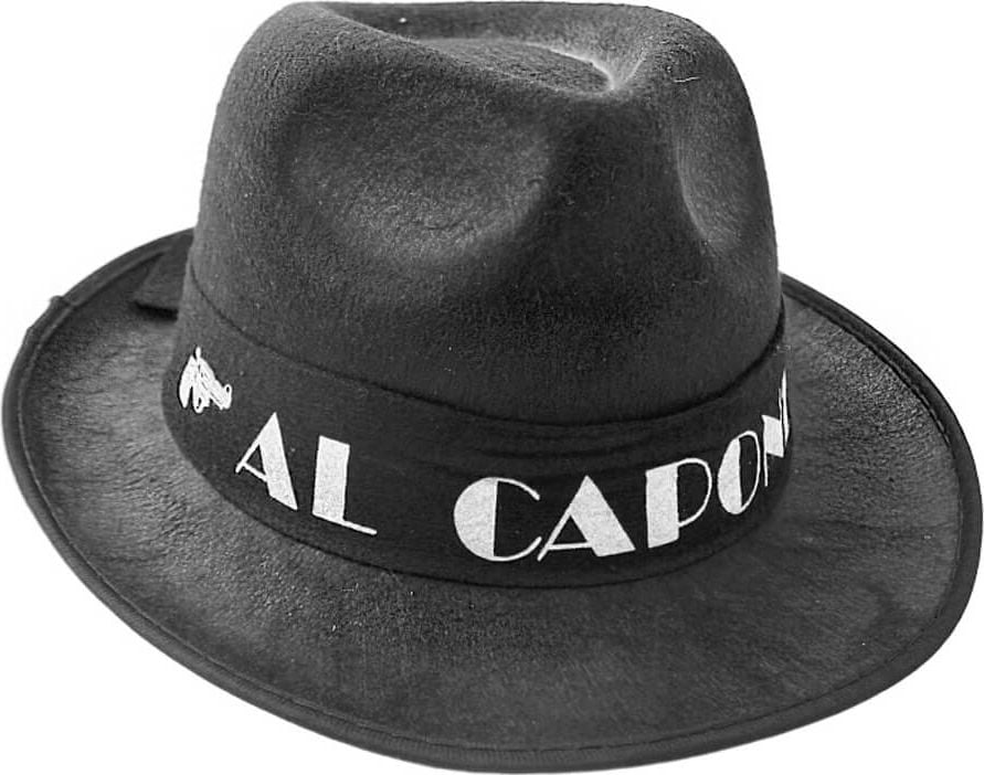 {Mayor Al Capone - Panou de gangster - Negru - 1 buc. universala }