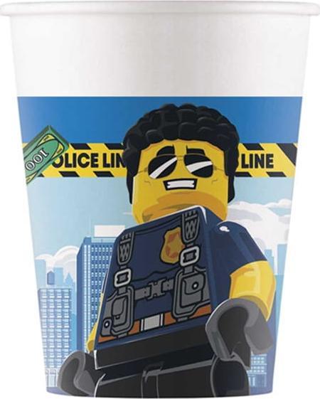 GoDan Pahare hartie Lego City 200ml 8buc Godan
