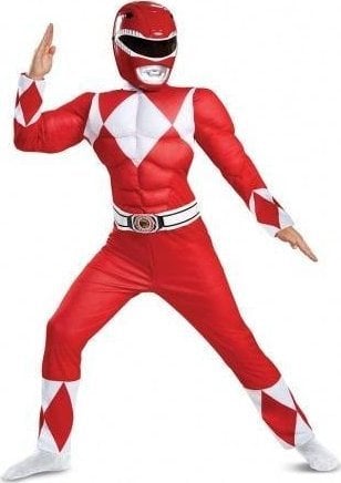 GoDan Strój Red Ranger Classic Muscle Power Rangers M