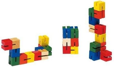 Mini blocuri flexibile Goki, puzzle manual (GOKI-HS 012)
