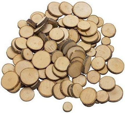 Discuri din lemn Goki, 100 buc. (TT101)