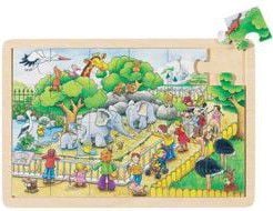 Goki Puzzle 24 buc temă În grădina zoologică (GOKI-57808)