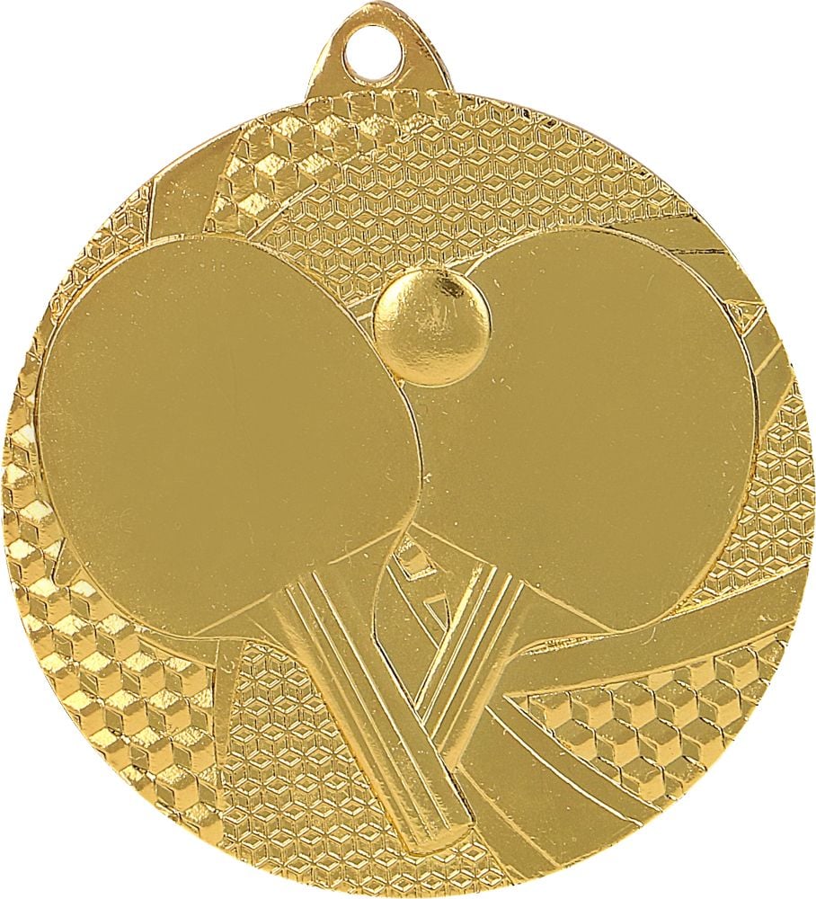 Gold- Medalie Tenis de masa - medalie de otel (MMC7750 / G)