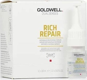 GOLDWELL_Dualsenses Dual Rich Repair Intensive Restoring serum w ampułkach do włosów zniszczonych 12x18ml