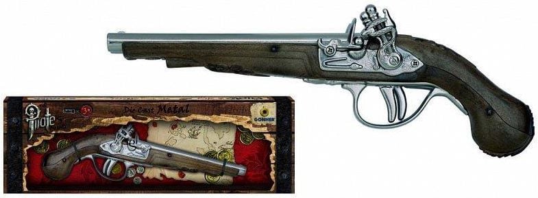 Pistol de pirat din metal Gonher - 239864