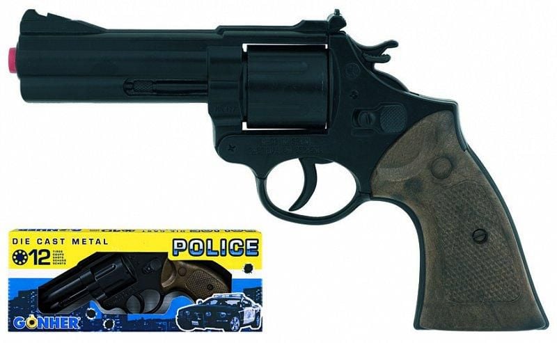 Revolver de poliție Gonher Metal 12 cartușe