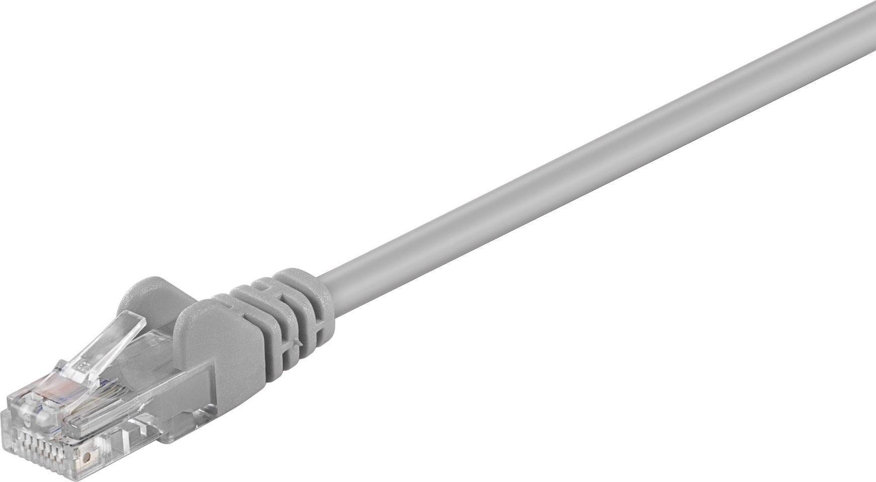 Cablu goobay Crossover cablu patch U / UTP cat. 0.5m 5e CCA gri (68337)