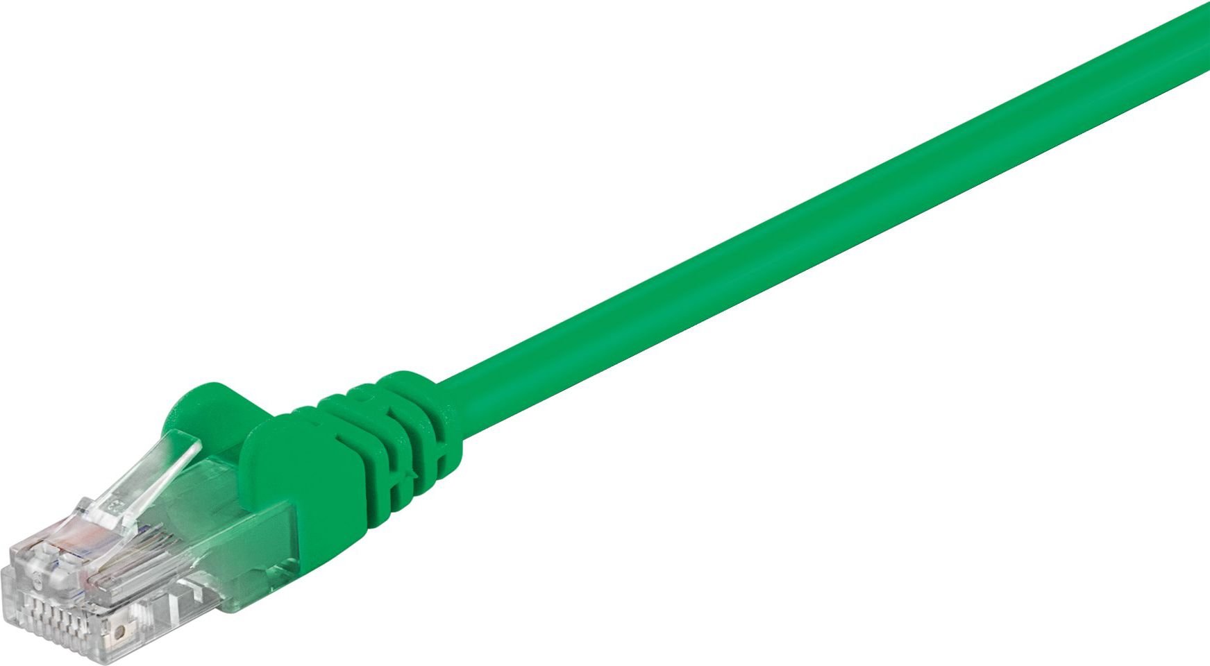 Cablu goobay Cablu crossover de patch-uri U / UTP cat. 5e CCA 2m verde (68358)