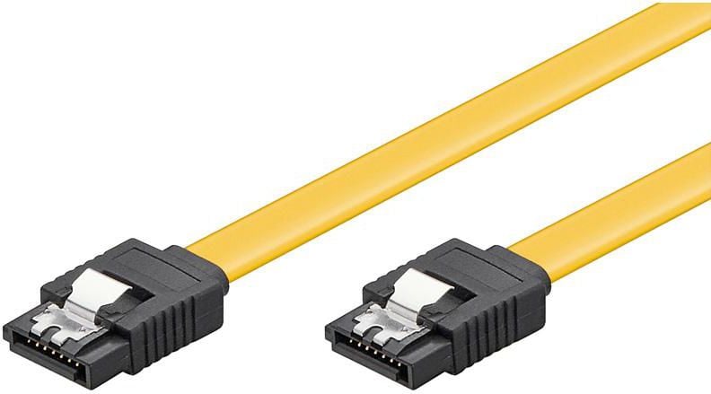 Goobay SATA - SATA, 0,2 m, galben (94012)