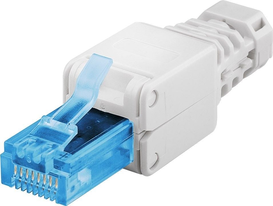 Goobay Fișă de comunicație de date RJ45 cat.6A UTP fără instrumente (59227)