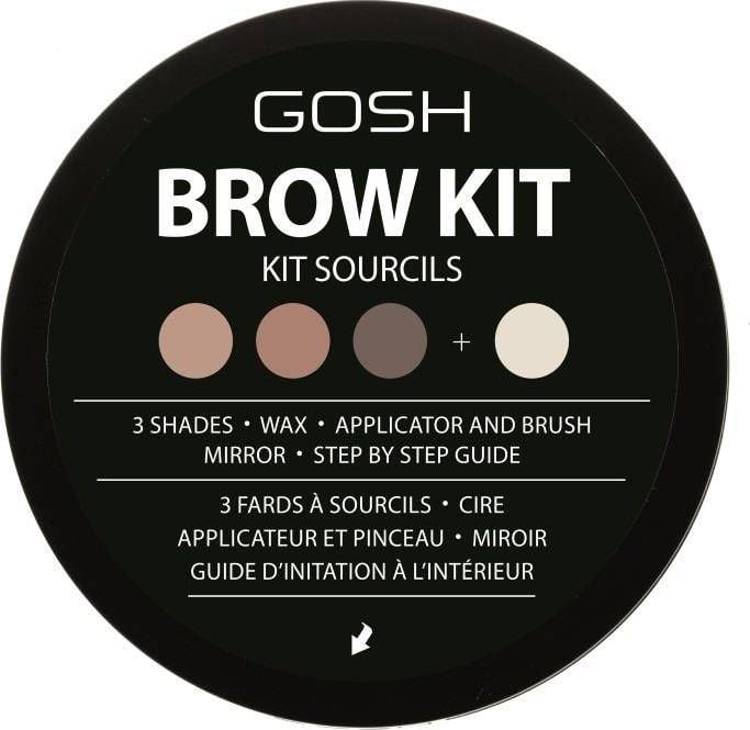 Set machiaj sprancene, Eyebrow kit Gosh Copenhagen