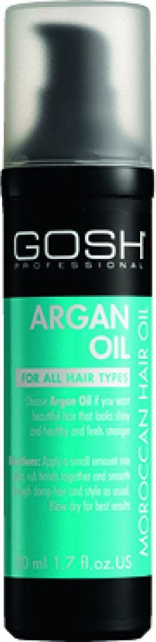 Gosh Drėkinamasis plaukų aliejus Gosh Argan Moroccan 50 ml