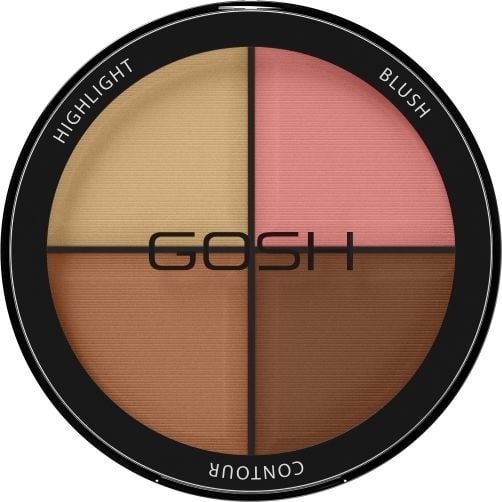 Gosh Gosh CONTOUR STROBE KIT paletka do konturowania 002 Medium