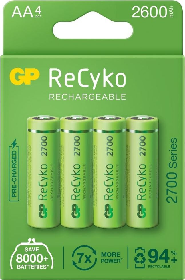 Baterie GP ReCyko AA / R6 2700mAh 4 buc.