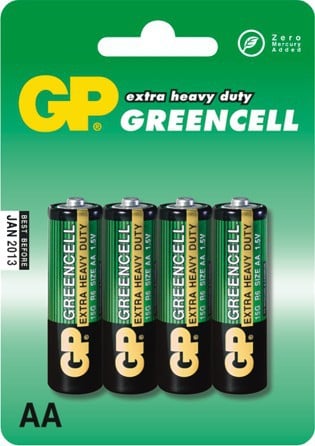 Baterie GP AA / R6 4 buc.