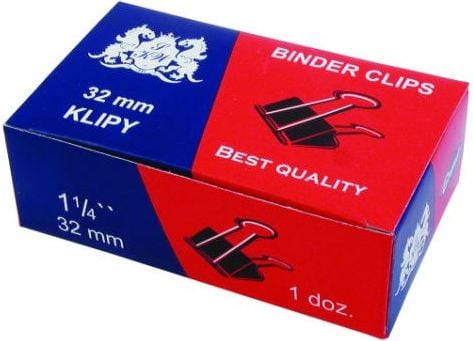 Grand Binder Clip, agrafă de hârtie 25 mm 12 buc (21K016B)