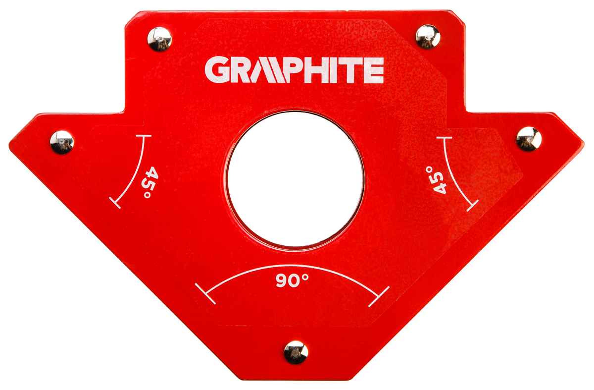Graphite Spawalniczy kątownik magnetyczny 122x190x25mm 34,0kg - 56H903