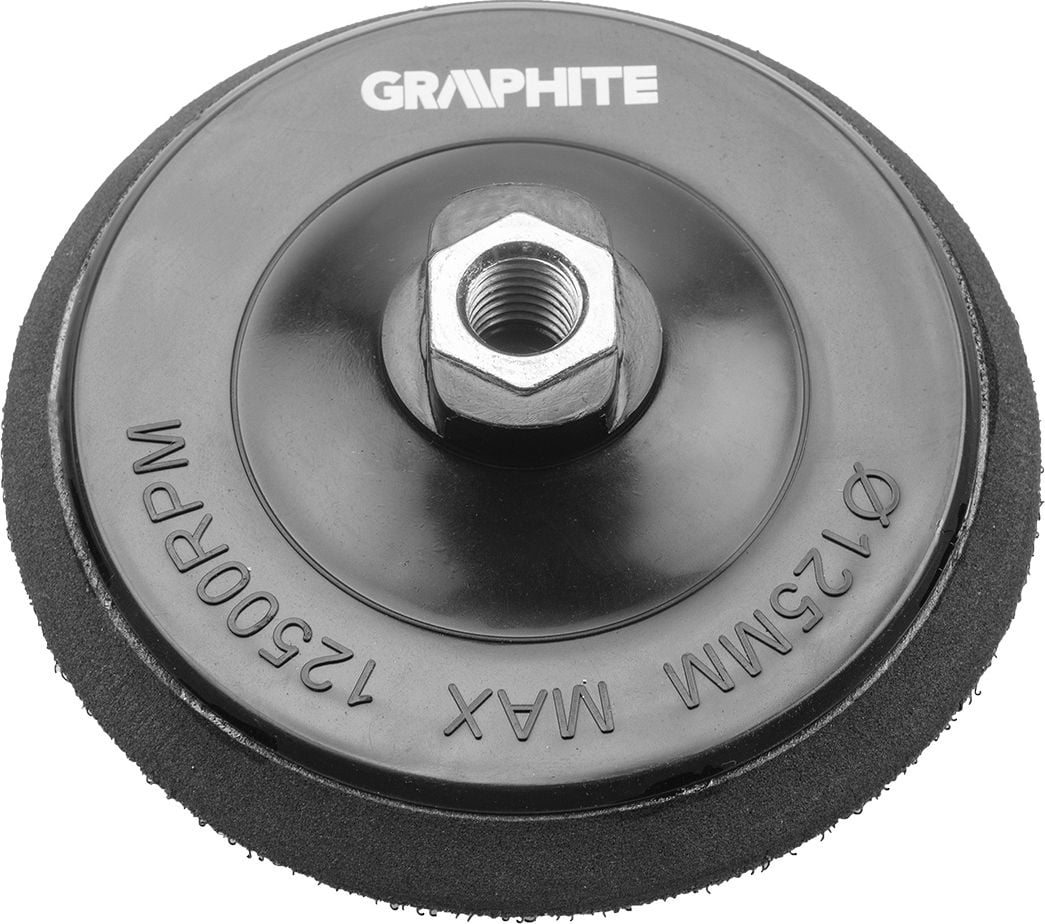 Graphite Tarcza elastyczna (Tarcza elastyczna z rzepem 125 mm x M14)