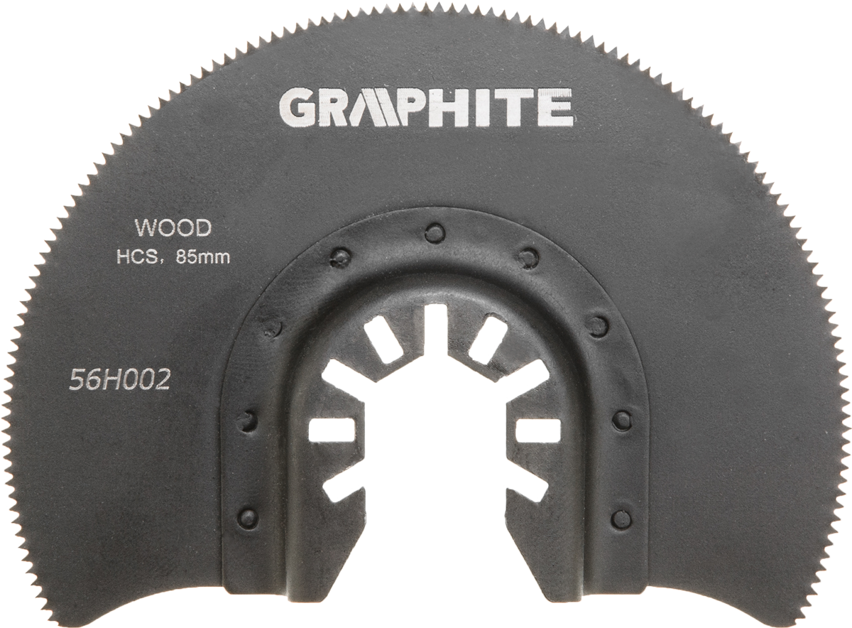 Lama semirotunda din grafit HCS pentru lemn 85mm (56H002)