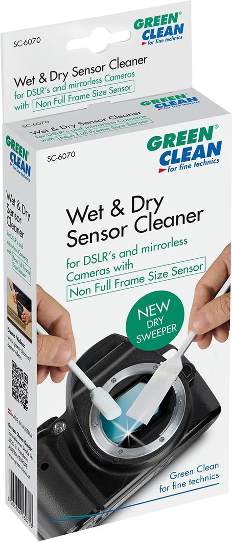 Green Clean Sensor-Cleaner set de spatule pentru curățarea senzorilor camerei 4 buc (SC-6070)
