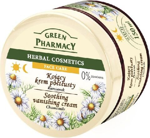 Green Pharmacy Herbal Cosmetics Crema de fata calmanta cu musetel 150 ml