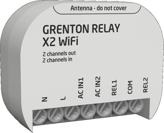 Grenton GRENTON - RELEU X2 WiFi, FLUSH