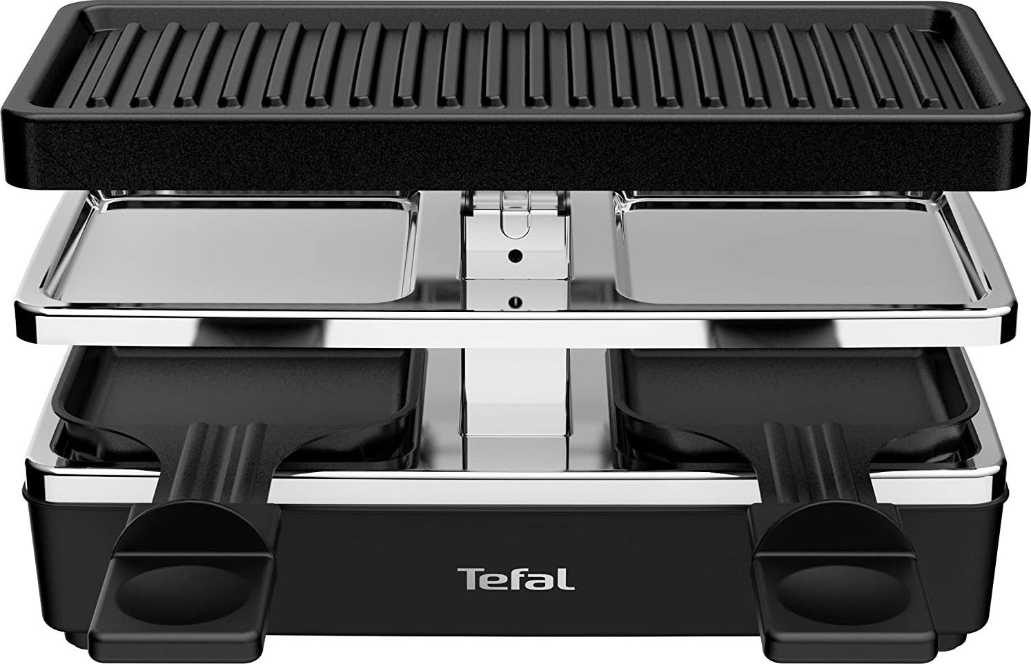 Gratar electric Tefal RE230812 Raclette Grill Plug&Share, 400W Negru