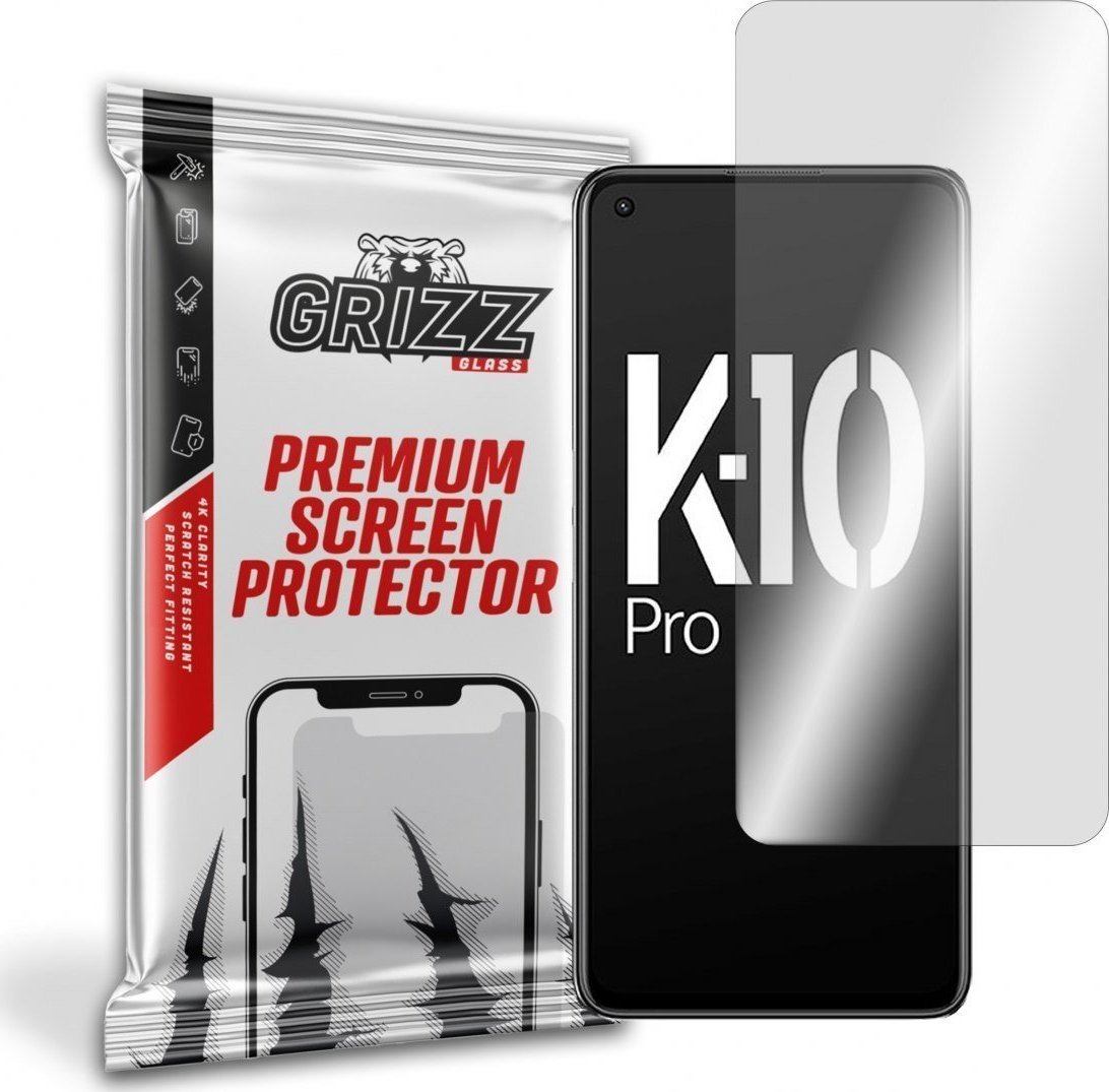 Folie protectie ecran GrizzGlass HydroFilm pentru Oppo K10 Pro, Hidrogel, Transparent