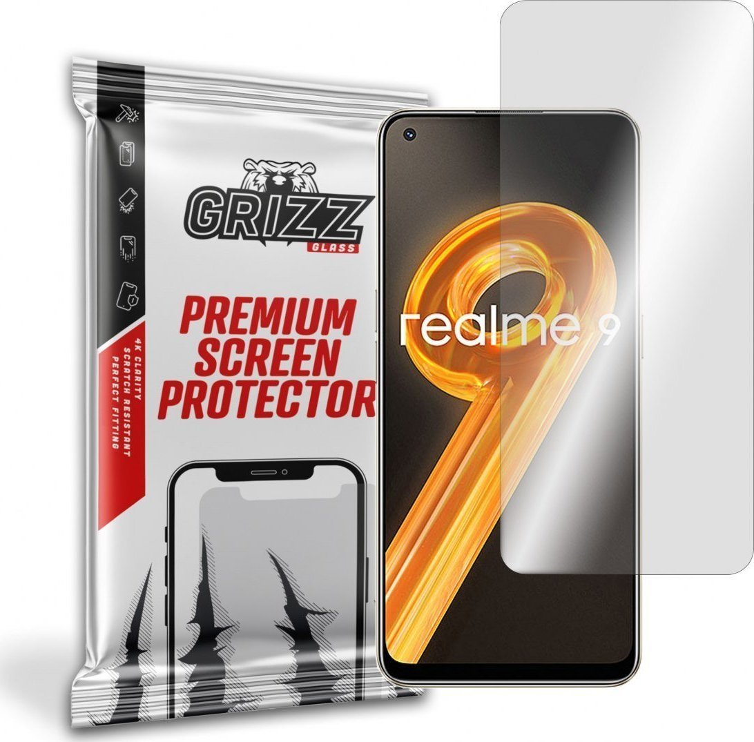 Folie protectie ecran GrizzGlass HydroFilm pentru Realme 9 4G, Hidrogel, Transparent