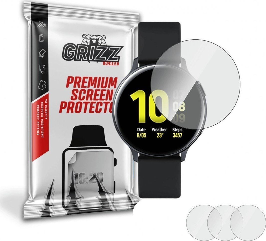 Accesorii Smartwatch - Film GrizzGlass Grizz Hydrogel Samsung Galaxy Watch Active 2 44mm