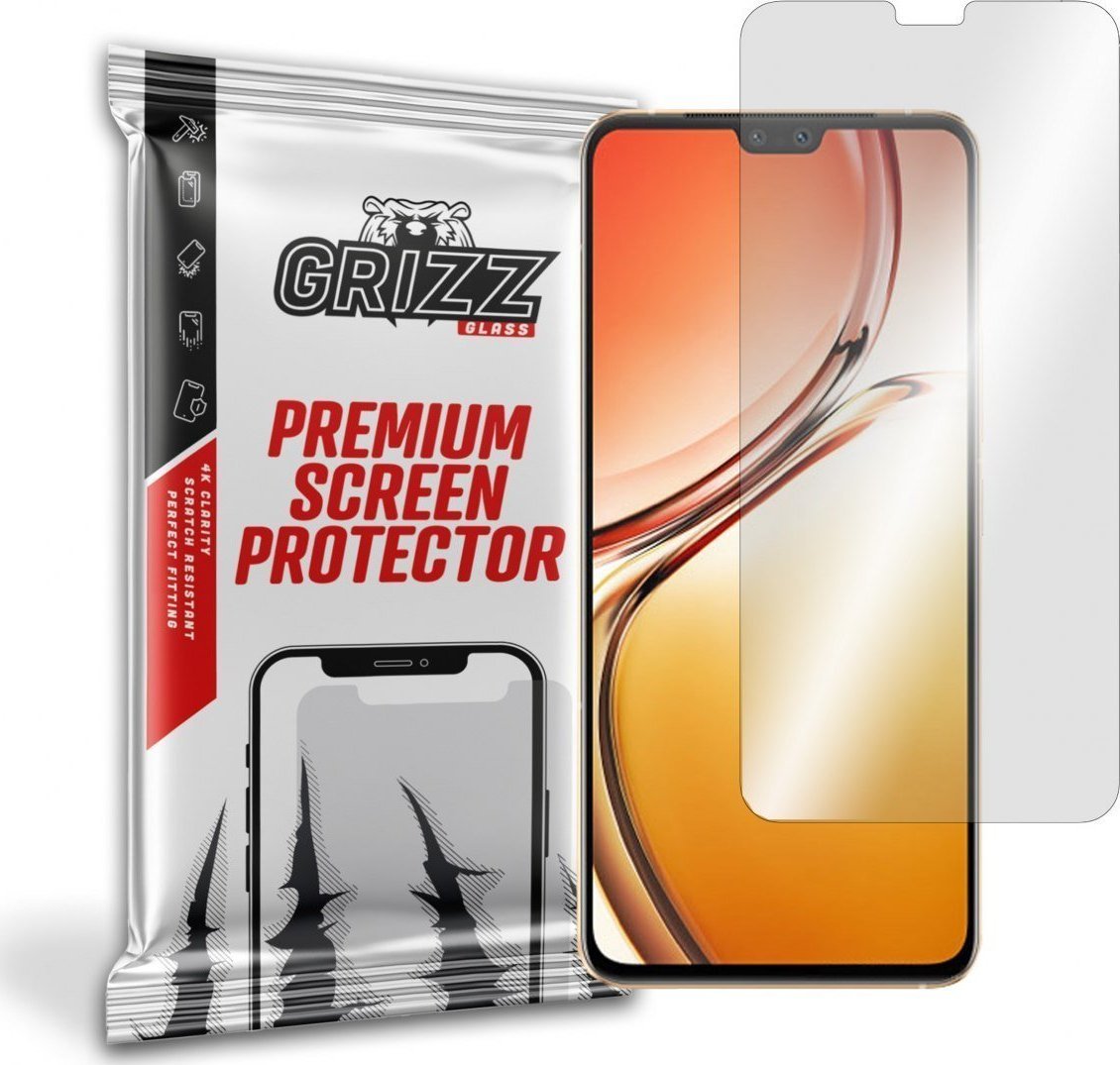 Folie protectie ecran GrizzGlass HydroFilm pentru Vivo V23, Hidrogel, Transparent