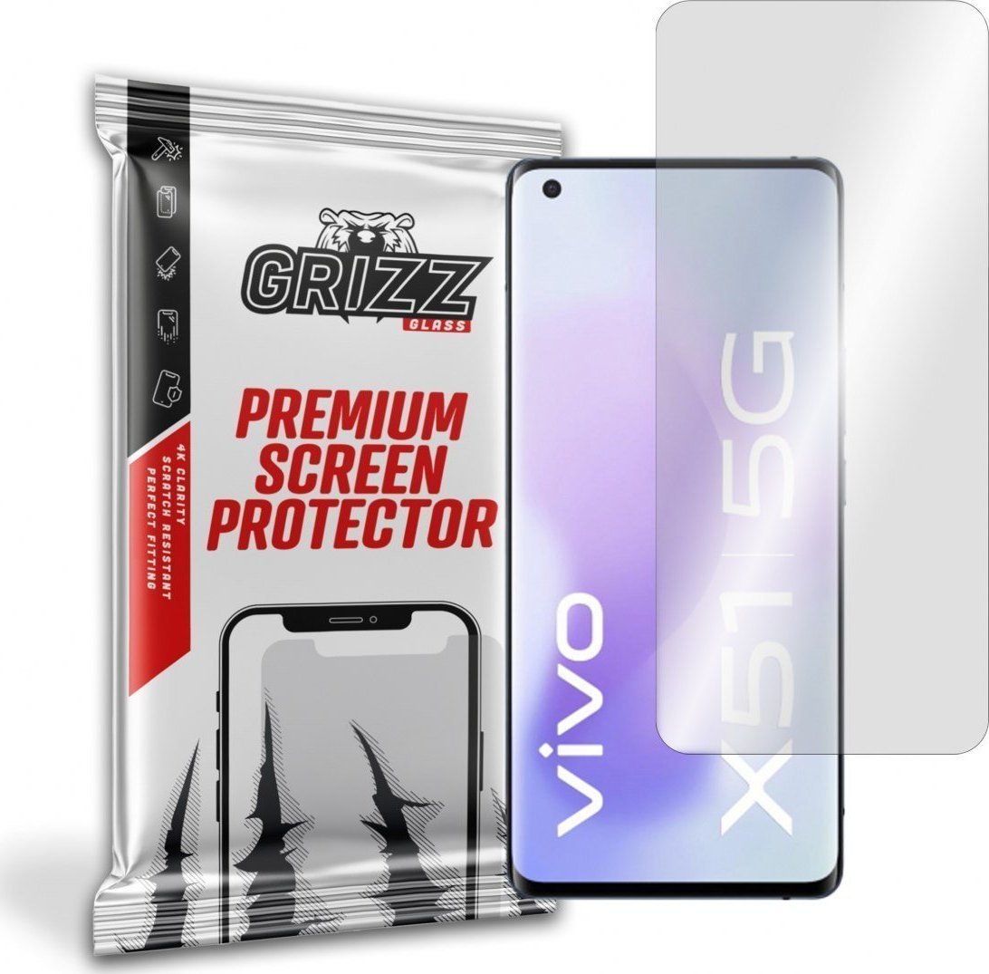 Folie protectie ecran, GrizzGlass HydroFilm hidrogel pentru Vivo X51 5G