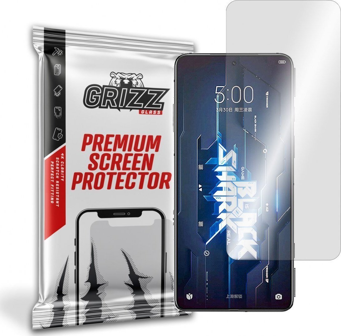 Folie protectie ecran GrizzGlass HydroFilm pentru Xiaomi Black Shark 5 Pro, Hidrogel, Transparent