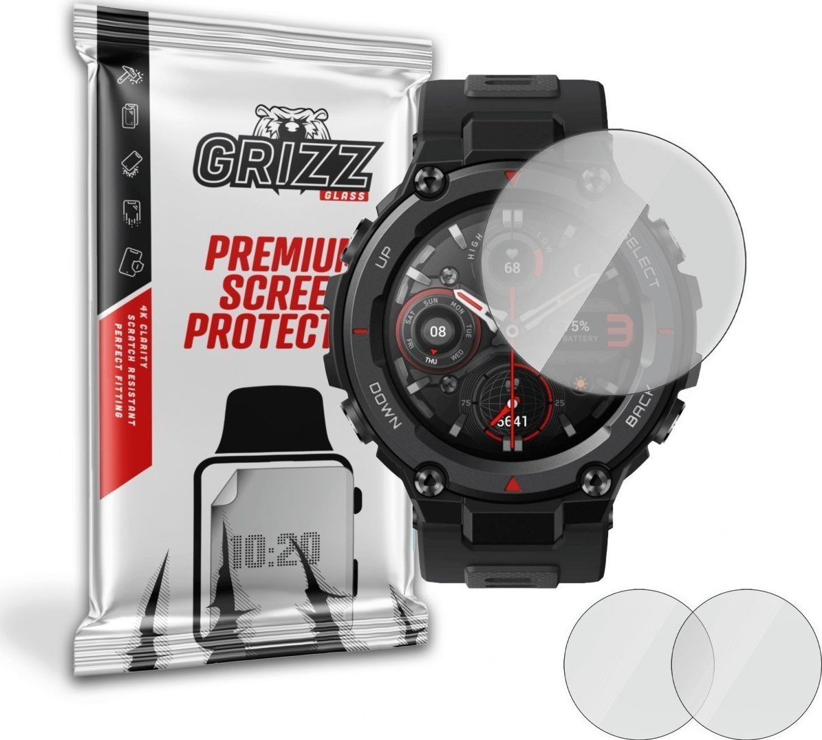 Film GrizzGlass Mat Grizz Amazfit T-Rex Pro