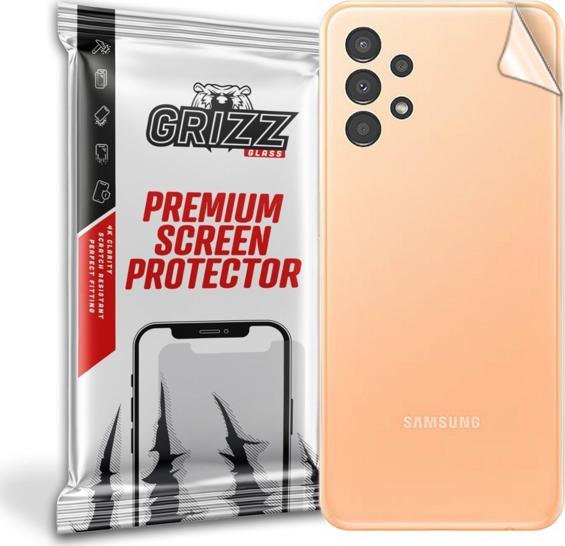 Folie protectie spate, GrizzGlass SatinSkin folie spate pentru Samsung Galaxy A13
