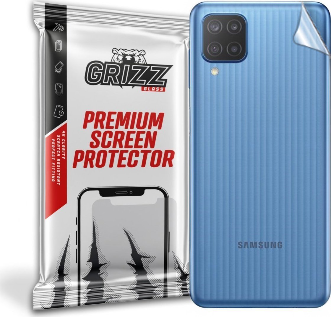 Folie protectie spate, GrizzGlass SatinSkin pentru Samsung Galaxy M12
